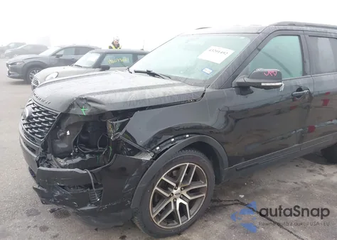 2018 Ford Explorer Sport из США, поврежденный, VIN 1FM5K8GT6JGA10793